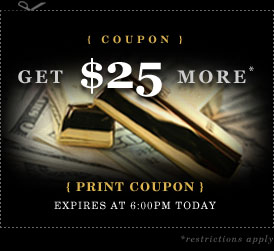Cash For Gold Orange County Coupon